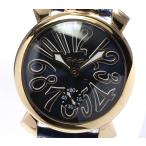 保証書付【GaGa MILANO】ガガミラノ マヌアーレ48MM 5011.05S 手巻き メンズ