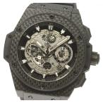 ☆良品【HUBLOT】ウブロ キングパワー ウニコ オールカーボン デイト クロノグラフ 701.Q ...