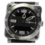 【Bell＆Ross】ベル＆ロス アヴィエーション BR03-88 ラバーベルト クォーツ メンズ