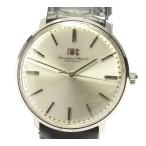【IWC】シャフハウゼン ラウンド cal,402 手巻き 革ベルト メンズ【ev10】