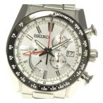 ☆良品 箱付き【SEIKO】セイコー ブライツ クロノグラフ パワーリザーブ SAEA001/5R8 ...
