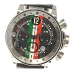 ☆美品 箱保付き【BRM】BRM クロノグラフ V12-44-ITALY MODEL 自動巻き メンズ
