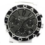 【BVLGARI】ブルガリ ブルガリブルガリ クロノグラフ BB38SSCH 自動巻き メンズ