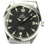 ☆良品☆保証書付【OMEGA】オメガ シーマスター アクアテラ レイルマスター コーアクシャル 25 ...