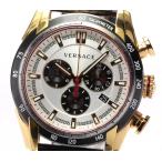 【VERSACE】ヴェルサーチ クロノグラフ クォーツ メンズ