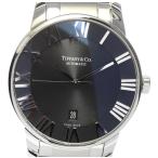 ☆良品【TIFFANY&amp;Co.】ティファニー アトラスドーム デイト Z1810.68.10A10A00A 自動巻き メンズ