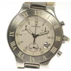 【CARTIER】カルティエ クロノスカフ デイト W10184U2 クォーツ メンズ