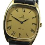 【OMEGA】オメガ デビル 手巻き 革ベルト メンズ