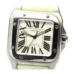 【CARTIER】カルティエ サントス100MM W20106X8 自動巻き ボーイズ
