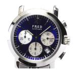 ☆美品【FRED】フレッド デイト クロノグラフ R13.100 自動巻き メンズ