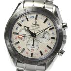 ☆極美品【OMEGA】オメガ スピードマスター ブロードアロー クロノグラフ デイト GMT 358 ...