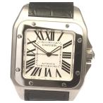 ☆良品【CARTIER】カルティエ サントス100 LM W20073X8 自動巻き メンズ