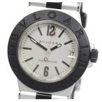 Yahoo! Yahoo!ショッピング(ヤフー ショッピング)ベルト訳あり☆ 箱保付き【BVLGARI】ブルガリ アルミニウム デイト AL32TA クォーツ ボーイズ