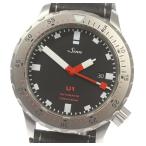 ☆美品【Sinn】ジン U1 1010 自動巻き 革ベルト メンズ