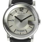 【GUCCI】グッチ デイデイト 101M クォーツ 革ベルト メンズ