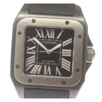箱・保付【CARTIER】カルティエ サントス100LM W2020010 自動巻き メンズ