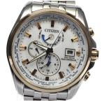 Yahoo! Yahoo!ショッピング(ヤフー ショッピング)【CITIZEN】シチズン エコドライブ　ダブルダイレクトフライト AT9064-53A ソーラー電波 メンズ【ev10】