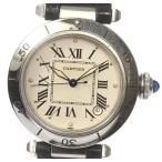 ☆訳あり【CARTIER】カルティエ パシャC デイト W3100255 自動巻き ボーイズ