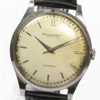【IWC】シャフハウゼン アンティーク cal,853 自動巻き 革ベルト メンズ