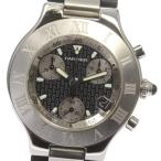 【CARTIER】カルティエ クロノスカフ クロノグラフ W10125U2 クォーツ メンズ
