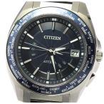 Yahoo! Yahoo!ショッピング(ヤフー ショッピング)☆良品【CITIZEN】シチズン アテッサ H149-T017886 ソーラー電波 メンズ