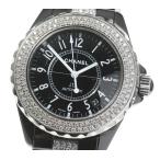 【CHANEL】シャネル J12 H0685 アフターダイヤベゼル 自動巻き メンズ