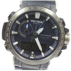 Yahoo! Yahoo!ショッピング(ヤフー ショッピング)☆極美品 箱・保付【CASIO】カシオ プロトレック  トリプルセンサー  PRW-60-2AJF ソーラー電波 メンズ