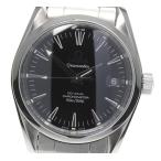 ☆美品 保付き【OMEGA】オメガ シーマスター アクアテラ デイト 2504.50 自動巻き ボー ...