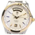 ☆良品【TAG HEUER】タグホイヤー リンク キャリバー5 デイデイト WJF2050.BB05 ...