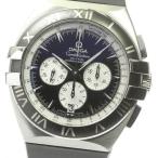 ★保証書付き【OMEGA】オメガ コンステレーション ダブルイーグル 1819.51.91 クロノグラフ デイト 自動巻き メンズ【ev10】