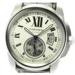 ベルト訳あり☆【CARTIER】カルティエ カリブル ドゥ カルティエ W7100037 スモールセ ...