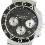 良品★保証書付き【BVLGARI】ブルガリ ブルガリブルガリ クロノグラフ BB38SSCH 自動巻 ...