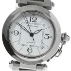 ☆良品【CARTIER】カルティエ パシャC デイト W31074M7 自動巻き ボーイズ