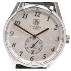 良品★保証書付き【TAG HEUER】タグホイヤー カレラ ヘリテージ キャリバー6 WAS2112 自動巻き メンズ