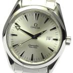 ☆良品【OMEGA】オメガ シーマスター アクアテラ デイト 2517.30 クォーツ メンズ