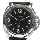 ☆美品【PANERAI】パネライ ルミノールベース PAM00000 手巻き メンズ