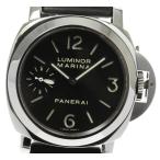 ☆良品 箱保付き【PANERAI】パネライ ルミノール マリーナ スモールセコンド PAM00111 ...