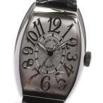 ☆美品 保証書/箱付【FRANCK MULLER】フランクミュラー トノー カーベックス シルバー文 ...