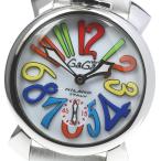 【GaGa MILANO】ガガミラノ マヌアーレ48 スモールセコンド 5010.01 手巻き メンズ
