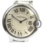 ☆極美品【CARTIER】カルティエ バロンブルーMM W69011Z4 クォーツ ボーイズ