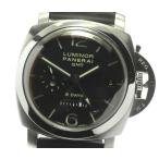 箱保付き ☆良品【PANERAI】パネライ ルミノール GMT 8Days PAM00233 手巻き ...