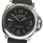 ☆良品 箱保付き【PANERAI】パネライ ルミノール マリーナ スモールセコンド PAM00111 ...