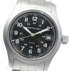 Yahoo! Yahoo!ショッピング(ヤフー ショッピング)☆良品【HAMILTON】ハミルトン カーキ デイト H684112 クォーツ メンズ