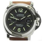 箱保付き ベルト訳あり☆【PANERAI】パネライ ルミノールマリーナ PAM00104 自動巻き  ...