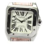 【CARTIER】カルティエ サントス100MM W20106X8 自動巻き ボーイズ