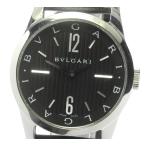 【BVLGARI】ブルガリ ソロテンポ ST37S 革ベルト クォーツ メンズ