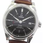 ☆良品 保証書 純正バックル付【OMEGA】オメガ デビル コーアクシャル GMT 4833.51.31 自動巻き メンズ