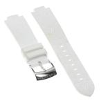 【LOUIS VUITTON】ルイ・ヴィトン 尾錠付き ラグ幅18/16ｍｍ ホワイト レディース用 ラバーベルト