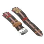 【LOUIS VUITTON】ルイ・ヴィトン 革尾錠付き ラグ幅18ｍｍ モノグラム レディース用 革ベルト