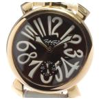 Yahoo! Yahoo!ショッピング(ヤフー ショッピング)保証書付き 【GaGa MILANO】ガガミラノ マヌアーレ48 スモールセコンド 5011.01 手巻き メンズ 【21104】